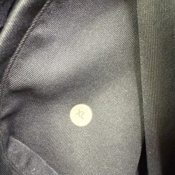 Lululemon Lab Mens Black Logo Hooded Snap Front Rare Vector Space Jacket Size XL - Picture 8 of 12